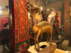 07 Bronze deer statue at Man Mo Temple Hong Kong